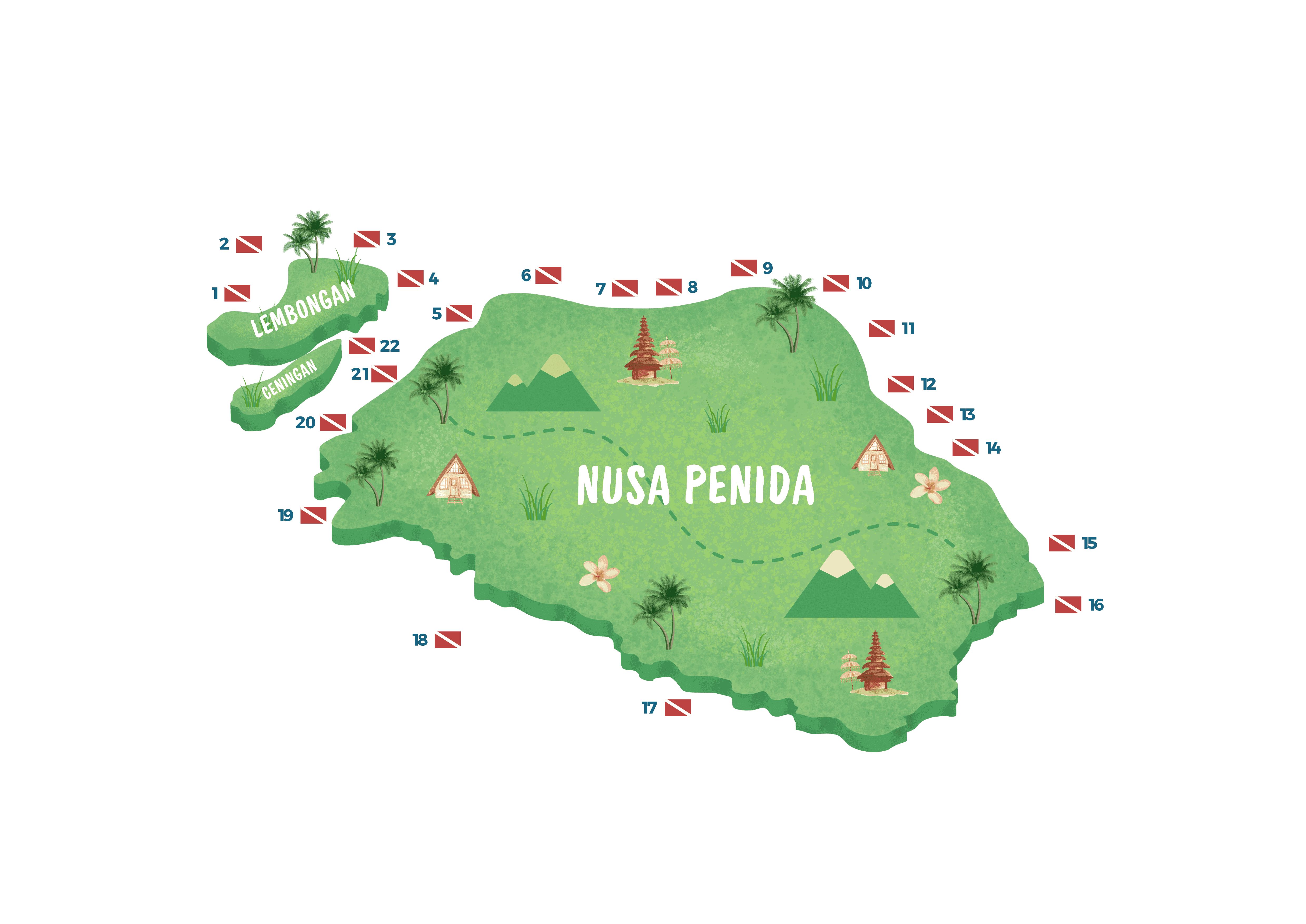 DIVE SITE MAP no background DIVE SITE MAP no background